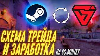 СХЕМА ТРЕЙДА НА CS.MONEY. КАК ЗАРАБАТЫВАТЬ В СТИМЕ В 2022?