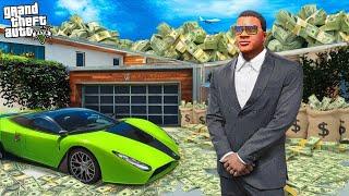 Franklin & Shinchan Won Biggest Jack pot Lottery in Gta 5 | Franklin House Became full of Cash