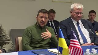 Володимир Зеленський зустрівся з двопартійною делегацією Конгресу Сполучених Штатів