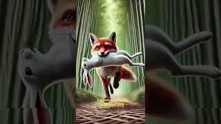 Rabbit helps injured bear cub#shorts #2025 #cartoons