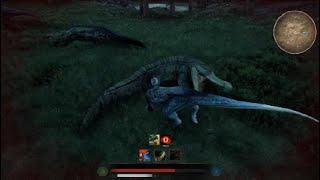 Path of Titans:Alioramus gameplay