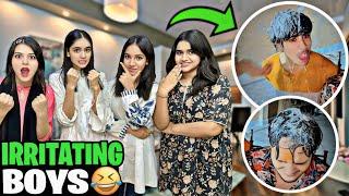 BOYS KO IRRITATE KIA // GIRLS NE BADLA LE LIA // HAALAT PATLI KR DI SUB KI