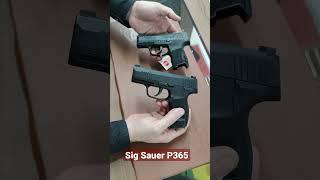 Pistolas Sig Sauer P365 versão de fogo e Airgun! #primeguns #p365 #sugsauer #loucosporarmas