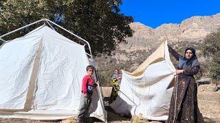 Camping in an old farm: a relaxing and heartwarming experience in the embrace of nature.