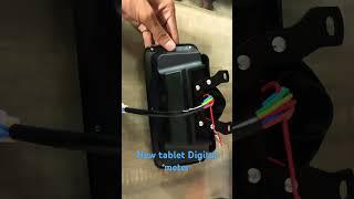 New digital tablet meter 60volt /48 volt operating #automobile #motor #digitalmetre #electricvehicle