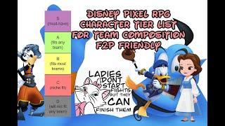 Disney Pixel RPG Character Tier List for Team Compositions F2P Friendly - Enchanted Pua