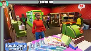 This Bookshop Sim Is SO Cute! [Bookshop Simulator - Full Demo]