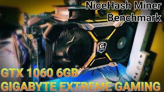 Майнинг тест самой мощной GTX 1060 6GB | GTX 1060 6GB GIGABYTE EXTREME GAMING