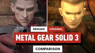 Metal Gear Solid Delta - Side-By-Side Graphics Comparison