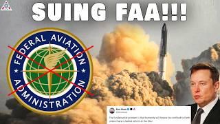 SpaceX to Sue FAA! Elon Musk Just Exposed FAA and Boeing Starliner 'NO' Fines...