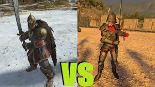 Царская стража (тяжелое оружие) vs Карробургские мечники: Total War Warhammer 3.тесты юнитов v 4.2.2