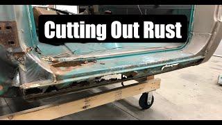 Cutting Out The Rust | Drivers Side | LS Swap Chevy C10