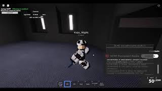 Trying to learn the basic's but i suck really bad. (Janiqz's SCPF) (Roblox)