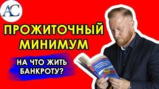 #БАНКРОТСТВО! На что жить банкроту? (Прожиточный минимум)