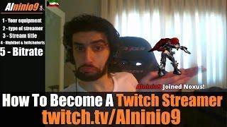 So You Want To Become A Twitch Streamer? Here's What You Need To Know..