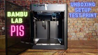 Bambu Lab P1S Unboxing & Setup