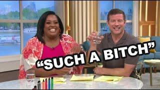 Dermot and Alison This Morning - "Such a bitch"