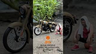 Royal Enfield Classic 350 Sandstorm Scale Model