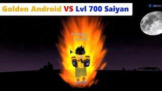 Lvl 600 Golden Android Fusion VS Lvl 700 Saiyan | Dragon Ball Z Final Stand