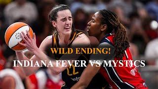 Wild Ending! | Indiana Fever vs Washington Mystics | WNBA