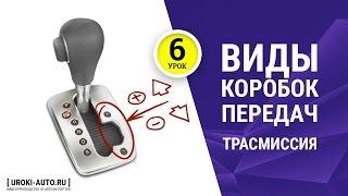 Урок 6 - трансмиссия, виды коробок передач, механическая, автоматическая, типтроник, вариатор