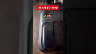 Epson L110,L120,L130 Printer Red Light Blinking #reset #shorts  #shortsfeed