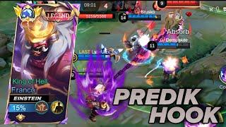 GOD SKILL PREDIK HOOK IN 2025 | GAMEPLAY TOP GLOBAL EASY MYTHIC RANK!!