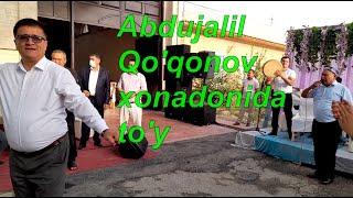 Abdujalil Qo'qonov xonadonidagi to'ydan lavha Orolmirza Safarov   28.07.21