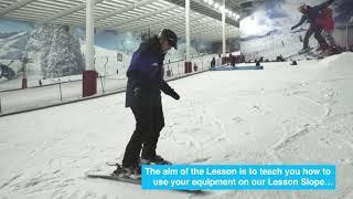 Your First Ski Lesson at The Snow Centre