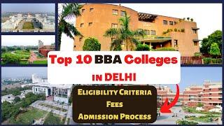 Top & Best  BBA Colleges in Delhi | BBA Colleges in delhi | Entrance Exam | BBA | BMS | BBS