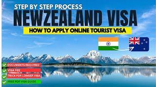 HOW TO APPLY NEW ZEALAND VISITOR VISA 2024 | New Zealand TOURIST VISA | VISA PROCESS FOR INDIANS