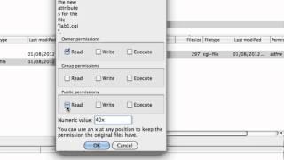 Setting Perl-CGI File Permissions