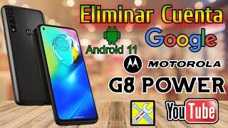 MOTOROLA G8 POWER, ELIMINAR CUENTA GOOGLE, SEGURIDAD DE ANDROID 11