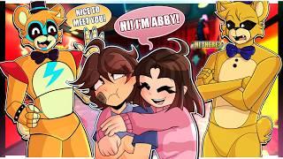 Gregory & Glamrock Freddy Meets Abby & Golden Freddy | Secret Of The Mimic (FNAF Animation)