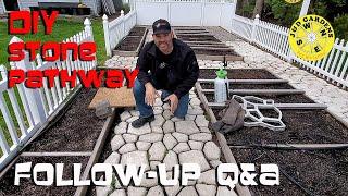 DIY Stone Pathway - Quikrete Walk Maker Follow-Up Q&A