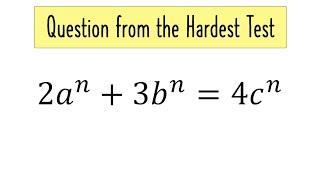Interesting question: for which values of n can you find an integer solution?