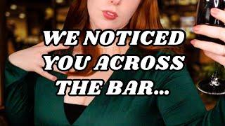 Hot Wife Flirts With YOU At a Hotel Bar (F4M ASMR Roleplay)