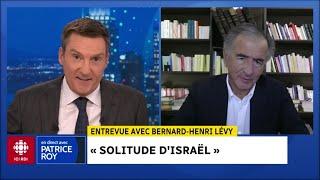 Bernard-Henri Lévy - Radio Canada : Guerre Israël-Hamas & Solitude d'Israël (1 novembre 2024)