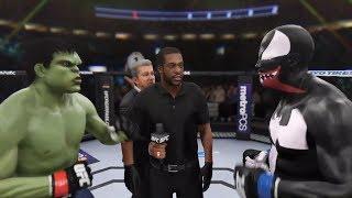 Venom vs Hulk (EA Sports UFC 3) - CPU vs CPU