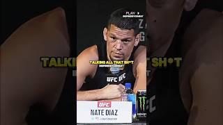 Nate Diaz Shut Conor McGregor Up 