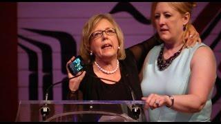 Elizabeth May's awkward press gallery dinner speech