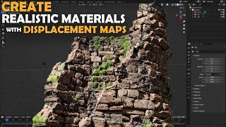 How to use Displacement Maps in Blender