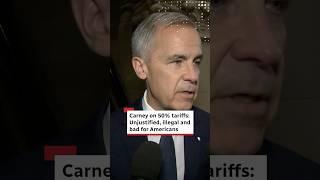 Carney on 50% tariffs: Unjustified, illegal and bad for Americans