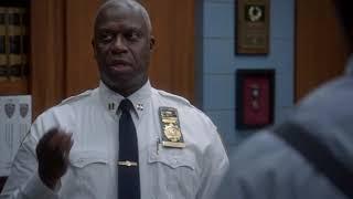 Captain Holt plays the gay card