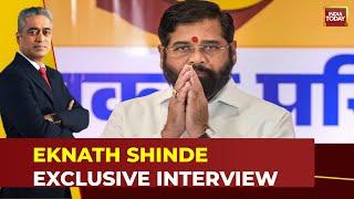 Maharashtra Majha: Eknath Shinde Speaks To Rajdeep Sardesai Ahead Of Maharashtra Assembly Polls