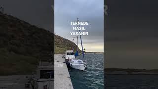 Teknede Kolay Yaşamanın Sırrı. #yelkenli_tekne #sailing #karavandayaşam #karavan #yelkenli