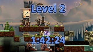 Craft The World Speedrun - Level 2 Winter in 1:42:24