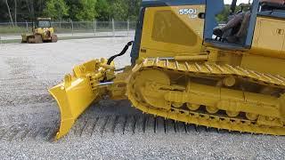 2006 John Deere 550J LGP dozer with Winch Low Use C&C Equipment