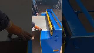 steel metal sheet plate cutting shearing machine