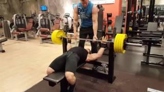 Benchpress 150kg raw Dmitrij Jakovlev